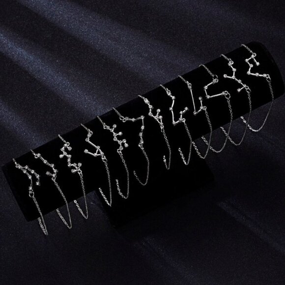 Zodiac Constellations Necklace by Golden Threads … - Picture 6 of 11